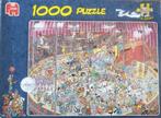 Jan van Haasteren "Het circus"  1000st, Hobby en Vrije tijd, Denksport en Puzzels, Gebruikt, 500 t/m 1500 stukjes, Legpuzzel, Ophalen