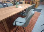 6 Nieuwe Arm Stoelen, kleur groen,+ metaal, Michiel van H&H, Huis en Inrichting, Stoelen, Ophalen, Overige kleuren, Nieuw, Metaal
