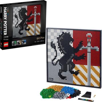  31201 LEGO Art: Harry Potter Hogwarts Crests -Nieuw!! beschikbaar voor biedingen