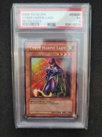 Yu-Gi-Oh! RP01-096 Cyber Harpie Lady – PSA 5 (Excellent) beschikbaar voor biedingen