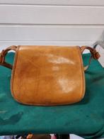 schoudertas leer body bag saddle leather met vakken, Ophalen of Verzenden