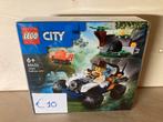 Lego 60424 Jungle Explorer ATV, Ophalen of Verzenden, Nieuw, Complete set, Lego