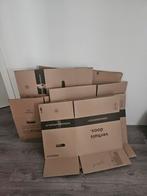 10 verhuisdozen, Ophalen, Minder dan 40 cm, 35 tot 50 cm, Doos