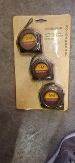 3 rolmaten, Doe-het-zelf en Verbouw, Meetapparatuur, Ophalen, Nieuw