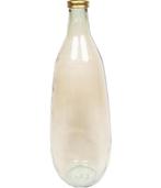 Partij Goud/beige vazen glas Afmeting: 25 cm x 75 cm, Huis en Inrichting, Woonaccessoires | Vazen, Ophalen, Overige kleuren, Minder dan 50 cm