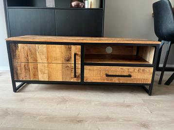 Tv meubel mango hout beschikbaar voor biedingen