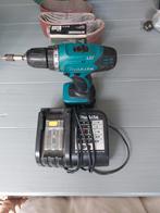 Makita Schroefboormachine met Oplader, Doe-het-zelf en Verbouw, Gereedschap | Boormachines, Gebruikt, Variabele snelheid, Ophalen of Verzenden