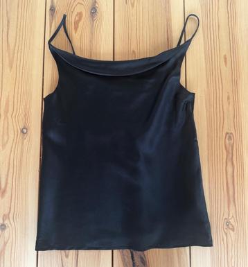 Top Vera & Lucy - Zwart Satijn - Medium / maat 36 38 beschikbaar voor biedingen