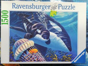 Puzzel 1500 stukjes: Aan moeders zijde beschikbaar voor biedingen