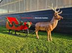 Arrenslee met of zonder Hert  .... mooie Kerst decoratie, Verzenden, Gebruikt