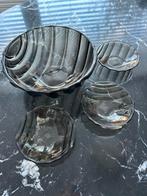 Andries Copier schaal met 3 kleine schaaltjes, Ophalen of Verzenden