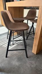 Mooie set van 4 barkrukken, Ophalen, Met voetsteun, 60 tot 90 cm, Zo goed als nieuw