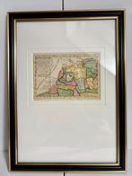 Cartografie - kopergravure 1785 -oud Nederland (1000-0 v Ch), Ophalen of Verzenden