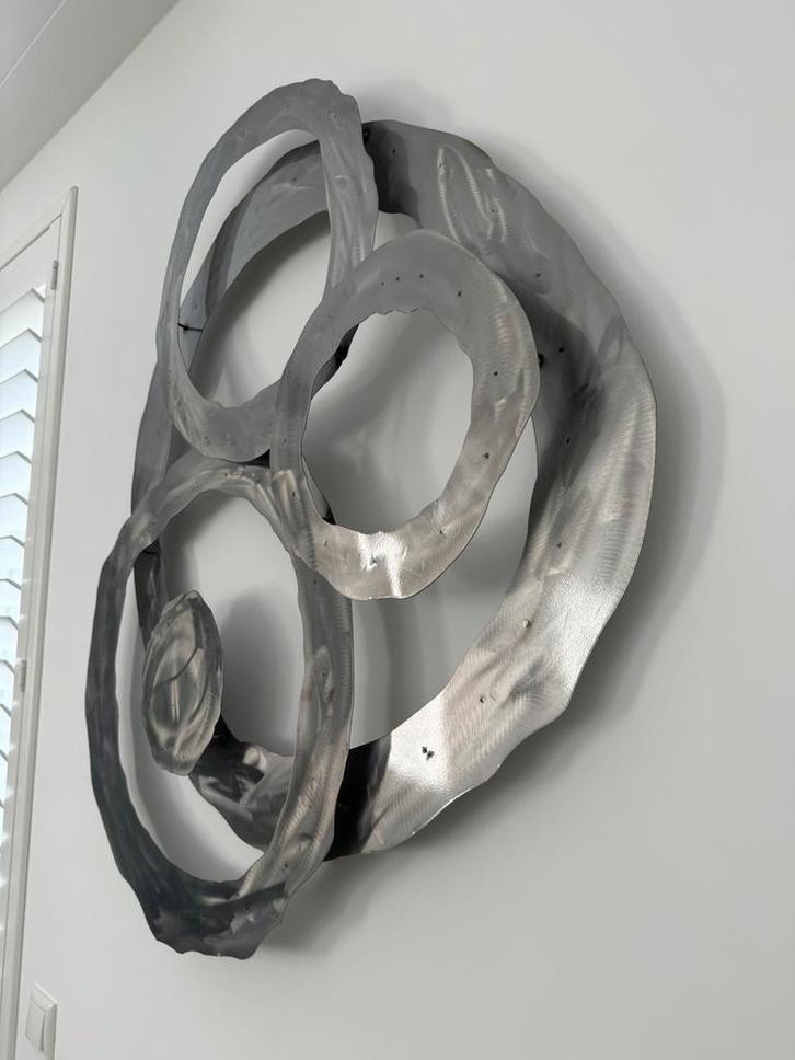 Wanddecoratie metaal (nog nieuw), Huis en Inrichting, Woonaccessoires | Wanddecoraties, Zo goed als nieuw, Ophalen of Verzenden