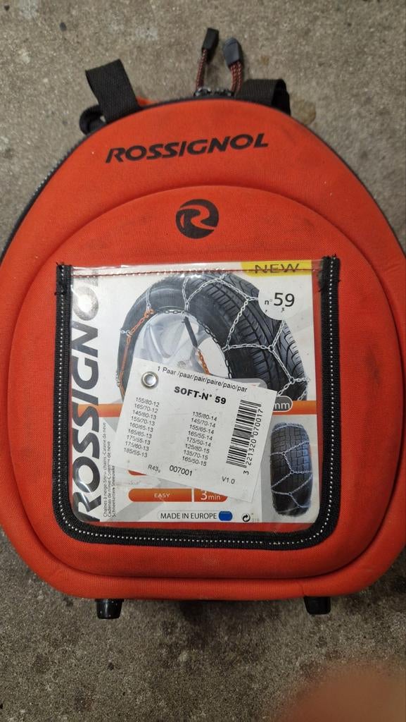 Sneeuwkettingen, Ophalen