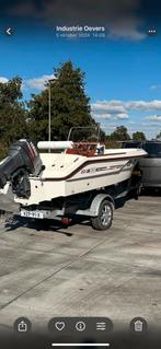 Elan 495 gt family 60 pk yamaha powertrim, Watersport en Boten, Vis- en Consoleboten, Ophalen, 3 tot 6 meter, Buitenboordmotor