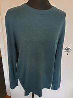 Boss katoen/zijde/cashmere trui maat XL (42/44) kleur teal, Maat 42/44 (L), Nieuw, Hugo Boss, Verzenden