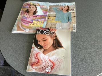 Lana Grossa brei en haakboekjes beschikbaar voor biedingen