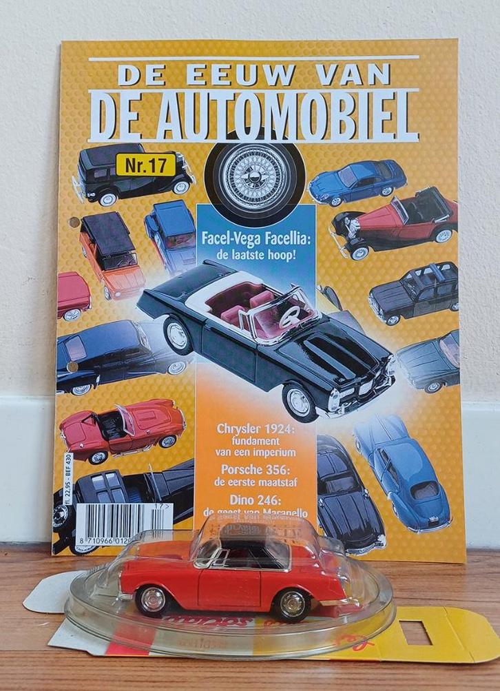 Facel Vega Facellia - in originele verpakking - 1:43, Hobby en Vrije tijd, Modelauto's | 1:43, Zo goed als nieuw, Auto, Solido