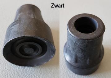 Zware rubber doppen (zwart) voor zwemtrappen. € 4,95. beschikbaar voor biedingen