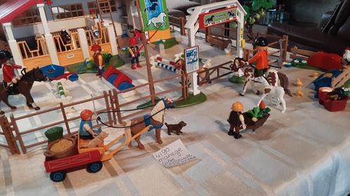 4190 Manege 4185 dressuur 4167 ponykar, Kinderen en Baby's, Speelgoed | Playmobil, Zo goed als nieuw, Complete set, Ophalen of Verzenden