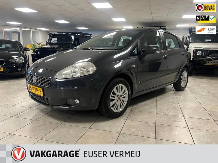 Fiat Grande Punto 1.4-16V Edizione Lusso Climate controle, T, Auto's, Fiat, Bedrijf, Te koop, Grande Punto, ABS, Airbags, Airconditioning