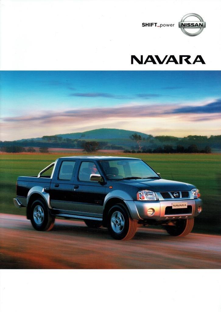 Folder Nissan Navara (Australische uitgave - 2006), Boeken, Auto's | Folders en Tijdschriften, Gelezen, Nissan, Verzenden