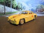 1/24 Mercedes Benz 300 SL Gullwing Monte Carlo 1956 - CB Car, Hobby en Vrije tijd, Modelauto's | 1:24, Ophalen of Verzenden, Gebruikt