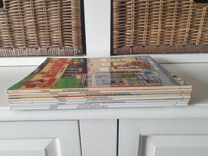 Franka - zie beschrijving, Boeken, Stripboeken, Gelezen, Meerdere stripboeken, Ophalen of Verzenden