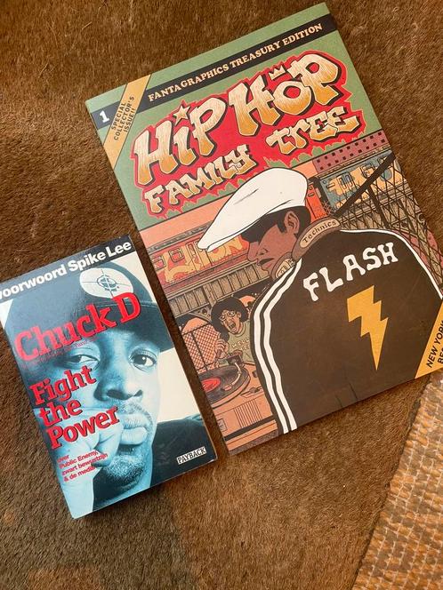 Chuck D. - Fight the Power & Hip hop family tree 1970-1981, Boeken, Strips | Comics, Zo goed als nieuw, Eén comic, Europa, Ophalen of Verzenden