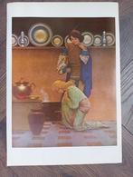 Art Nouveau poster jaren 70, Ophalen of Verzenden, Gebruikt, A1 t/m A3, Film en Tv