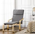Moderne fauteuil met voetenbank NIEUW BOUWPAKKET, Nieuw, 75 tot 100 cm, Ophalen of Verzenden, 50 tot 75 cm
