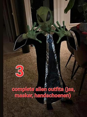 Alien Verkleedpak - 3 stuks! beschikbaar voor biedingen