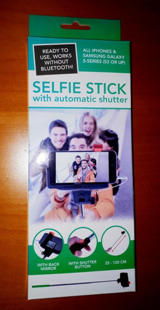 SELFIE-stick voor iPhone, NIEUW [N700.1253]3, Telecommunicatie, Mobiele telefoons | Toebehoren en Onderdelen, Gebruikt, Overige merken
