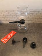 Bodum koffiemaker aan tafel, Witgoed en Apparatuur, Koffiezetapparaten, Afneembaar waterreservoir, Koffiemachine, Gemalen koffie