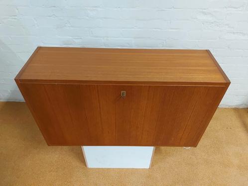 Vintage klepkast secretaire Omnia wandkast wandmeubel, Huis en Inrichting, Kasten | Overige, Zo goed als nieuw, Ophalen