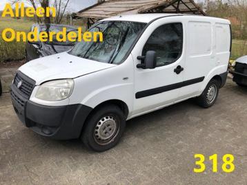 Onderdelen Fiat Doblo 1.3JTD Diesel Wit 2008 beschikbaar voor biedingen
