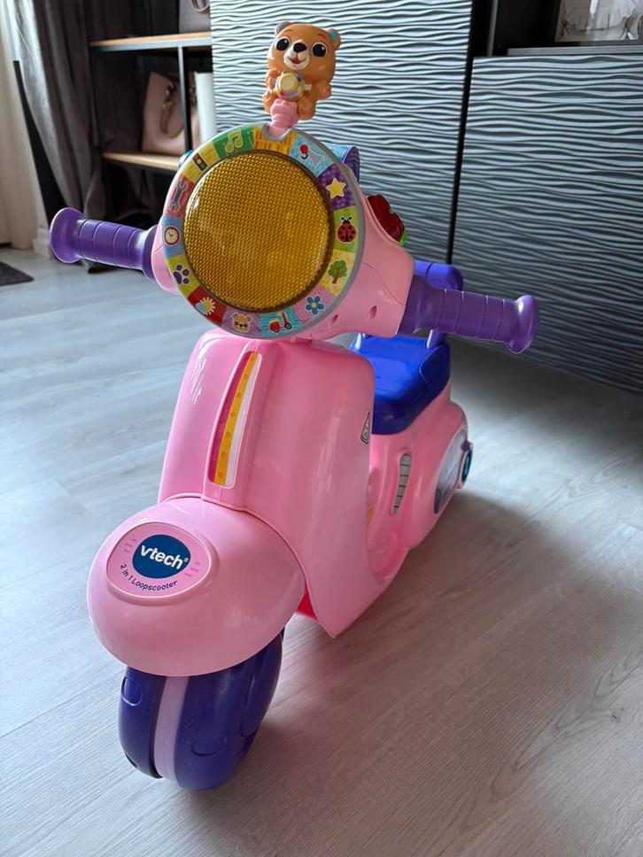 Vtech Baby 2 in 1 loopscooter, Kinderen en Baby's, Speelgoed | Buiten | Accuvoertuigen, Zo goed als nieuw, Ophalen