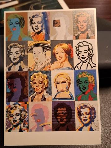 Postkaart Marilyn Monroe door Paul Giovanapoulos 1991 beschikbaar voor biedingen