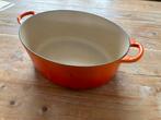 Le Creuset braadpan, Huis en Inrichting, Keuken | Potten en Pannen, Koekenpan of Braadpan, Gebruikt, Ophalen of Verzenden, Gietijzer