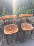 Thonet stoelen, Huis en Inrichting, Stoelen, Ophalen, Gebruikt, Bruin, Twee