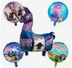 Fortnite folie ballonset 6 delig, Ophalen of Verzenden, Nieuw, Versiering, Verjaardag