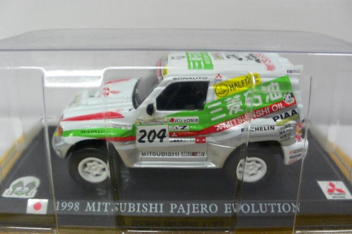 mitsubishi pajero evolution 1998 #204  1/43, Hobby en Vrije tijd, Modelauto's | 1:43, Nieuw, Auto, Overige merken, Verzenden