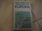 oude grote Lekturama wegenatlas van Europa, Gelezen, Overige atlassen, Lekturama, 1800 tot 2000
