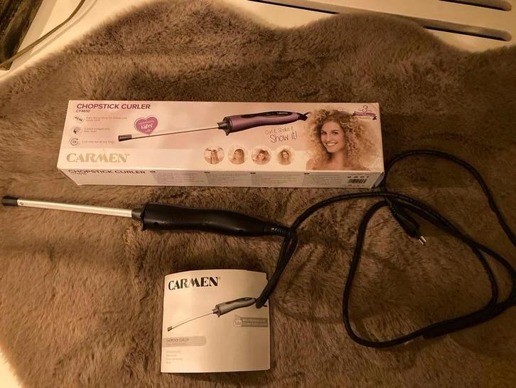 Carmen Chopstick curler ., Sieraden, Tassen en Uiterlijk, Uiterlijk | Haarverzorging, Zo goed als nieuw, Krultang of Stijltang
