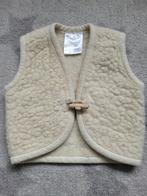 We Are Wovens Wollen Bodywarmer  - Maat XXS (74/80), Kinderen en Baby's, Ophalen of Verzenden, Zo goed als nieuw, Jasje, We Are Wovens