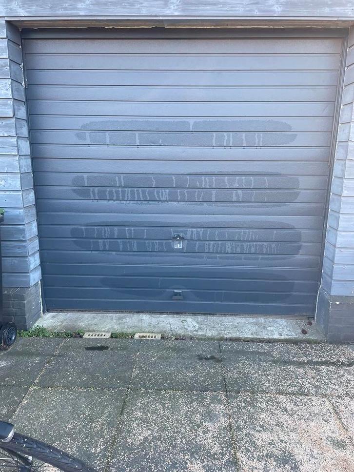 Novoferm garagedeur incl. electrische bediening, Doe-het-zelf en Verbouw, Deuren en Horren, Gebruikt, Garagedeur, 215 cm of meer