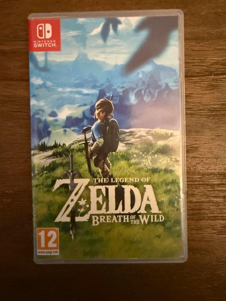 Zelda Breath of the Wild - Nintendo Switch, Spelcomputers en Games, Games | Nintendo Switch, Zo goed als nieuw, Avontuur en Actie