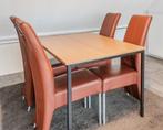 eetkamer stoelen, Ophalen, Gebruikt, Leer, Vier