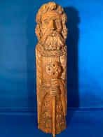 Handgesneden Petrus neogotische stijl, Ophalen of Verzenden